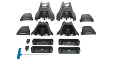 Load image into Gallery viewer, Rhino-Rack 18-19 Chevrolet Silverado 1500 4 Door Pick Up Heavy Duty 2500 2 Bar Roof Rack - Black Roof Rack Rhino-Rack
