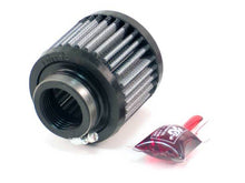 Load image into Gallery viewer, K&amp;N 1.375in Flange ID x 3in OD x 2.5in H Rubber Base Crankcase Vent Filter Air Filters - Universal Fit K&amp;N Engineering   

