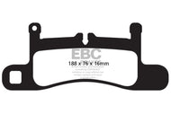 EBC 11+ Porsche Cayenne 3.0 Supercharged Hybrid Bluestuff Rear Brake Pads Brake Pads - Racing EBC   