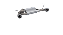 Load image into Gallery viewer, QTP 07-18 Jeep Wrangler 3.6L/3.8L 304SS Screamer Axle Back Exhaust w/4in Tips Axle Back QTP

