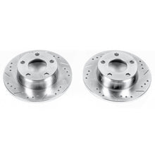 Load image into Gallery viewer, Power Stop 99-04 Audi A6 Quattro Rear Evolution Drilled &amp; Slotted Rotors - Pair Brake Rotors - Slot &amp; Drilled PowerStop
