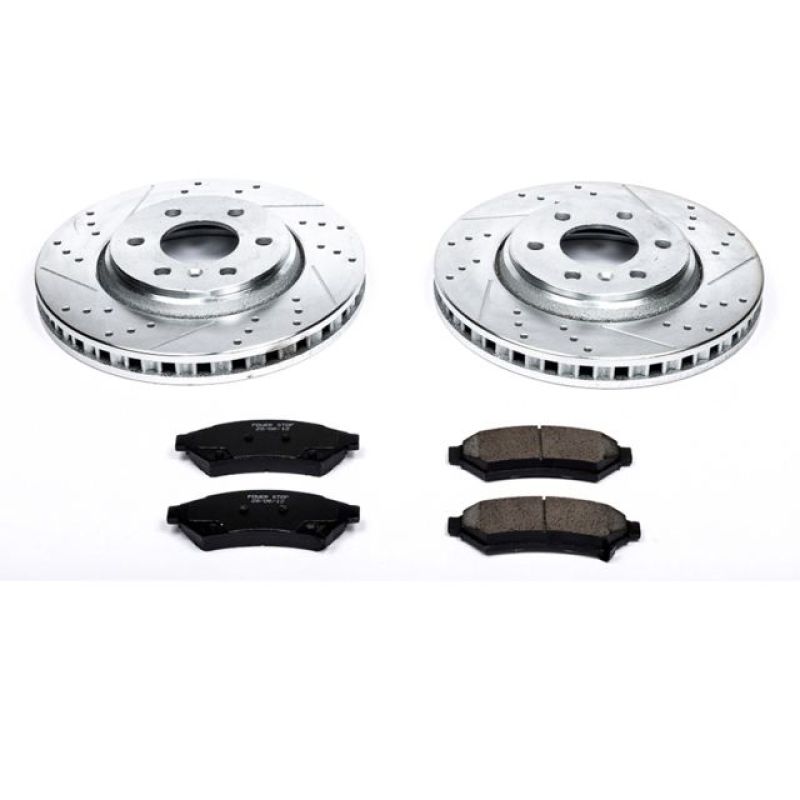 Power Stop 06-07 Buick Terraza Front Z23 Evolution Sport Brake Kit Brake Kits - Performance D&S PowerStop   