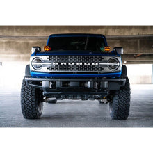 Load image into Gallery viewer, DV8 Offroad 21-22 Ford Bronco Factory Front Bumper License Relocation Bracket - Side License Plate Relocation DV8 Offroad
