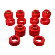 Load image into Gallery viewer, Energy Suspension Chevy Pickup 2&amp;4Wd Body Mounts - Red Bushing Kits Energy Suspension
