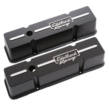 Load image into Gallery viewer, Edelbrock Valve Cover Racing Series Chevrolet 1959-1986 262-400 CI V8 Tall Black Valve Covers Edelbrock
