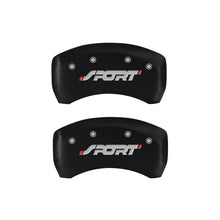 Load image into Gallery viewer, MGP 4 Caliper Covers Engraved Front &amp; Rear SPORT Red finish silver ch Caliper Covers MGP
