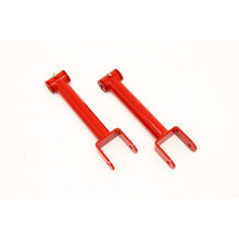 Load image into Gallery viewer, BMR 91-96 B-Body Non-Adj. Upper Control Arms Extended Length (Polyeruathane Bushings) - Red Control Arms BMR Suspension
