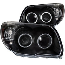 Load image into Gallery viewer, ANZO 2006-2009 Toyota 4Runner Projector Headlights w/ Halo Black Headlights ANZO
