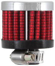 Load image into Gallery viewer, K&amp;N .315/.431 Flange 1 3/8 inch OD 1.5 inch H Clamp On Crankcase Vent Filter Air Filters - Universal Fit K&amp;N Engineering   
