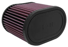 Load image into Gallery viewer, K&amp;N Universal Oval Clamp-On Air Filter 2-3/4in Flange 6-1/4in Length 4in Width 5in Height Air Filters - Universal Fit K&amp;N Engineering   
