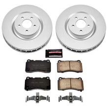Load image into Gallery viewer, Power Stop 07-14 Ford Mustang Front Z17 Evolution Geomet Coated Brake Kit Brake Kits - Performance Blank PowerStop
