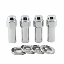 Load image into Gallery viewer, McGard Hex Lug Nut (X-Long Shank - 1.365in.) 1/2-20 / 13/16 Hex / 2.27in. Length (4-Pack) - Chrome Lug Nuts McGard
