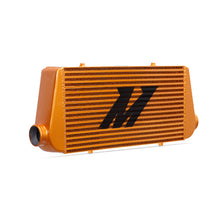 Load image into Gallery viewer, Mishimoto Universal Gold R Line Intercooler Overall Size: 31x12x4 Core Size: 24x12x4 Inlet / Outlet Intercoolers Mishimoto
