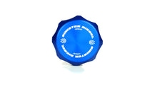 Load image into Gallery viewer, Sinister Diesel 03-07 Ford 6.0L Billet Blue Cap Kit Oil Caps Sinister Diesel
