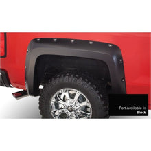 Load image into Gallery viewer, Bushwacker 16-18 Chevy Silverado 1500 Fleetside Pocket Style Flares 4pc 78.8/97.8in Bed - Black Fender Flares Bushwacker
