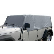 Rampage 2007-2018 Jeep Wrangler(JK) Unlimited Car Cover 4 Layer - Grey Car Covers Rampage