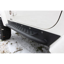 Load image into Gallery viewer, Fishbone Offroad 97-06 Jeep Wrangler TJ Steel Rock Slider - Black Textured Powdercoat Steps Fishbone Offroad
