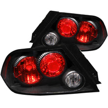 Load image into Gallery viewer, ANZO 2002-2003 Mitsubishi Lancer Taillights Black Tail Lights ANZO
