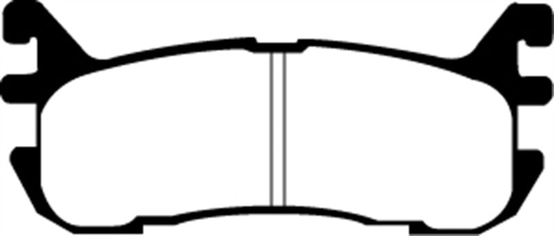 EBC 97-02 Ford Escort 2.0 Redstuff Rear Brake Pads Brake Pads - Performance EBC   