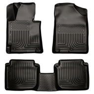 Husky Liners 2011 Hyundai Elantra WeatherBeater Combo Black Floor Liners Floor Mats - Rubber Husky Liners