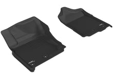 Load image into Gallery viewer, 3D MAXpider 2016-2019 Nissan Titan Crew Cab Kagu 1st Row Floormat - Black Floor Mats - Rubber 3D MAXpider   
