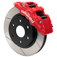 Wilwood 17-20 Ford F-150 Raptor Aero6-DM Front Brake Kit - Slotted - Red | 140-16808-R