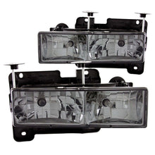 Load image into Gallery viewer, ANZO 1988-1998 Chevrolet C1500 Crystal Headlights w/ Smoke Lens Headlights ANZO
