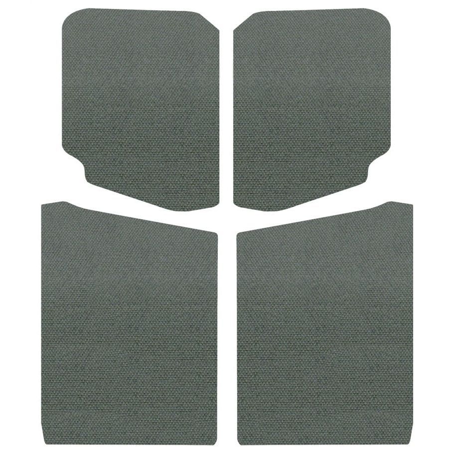DEI 18-23 Jeep Wrangler JL 2-Door Boom Mat Headliner - 5 Piece - Gray Hard Top Accessories DEI