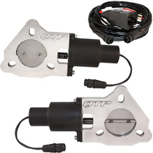 Load image into Gallery viewer, QTP 2.25in Bolt-On QTEC Dual Electric Cutout Valves - Pair Exhaust Cutouts QTP
