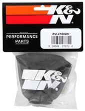 Load image into Gallery viewer, K&amp;N Air Filter Wrap Black Oval Tapered 3.75in Base I/S Width x 2.5in Top I/S Width x 2.75in H Pre-Filters K&amp;N Engineering   
