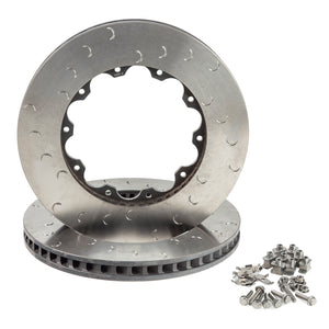 Alcon Nissan R35 GT-R Gen 1 Front Right 380X34mm Rotor Ring Kit Brake Rotors - Slotted Alcon   