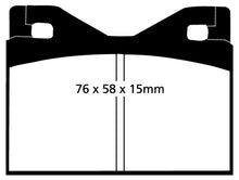 Load image into Gallery viewer, EBC 71-75 Ferrari 365 GTBB 4.4 Yellowstuff Rear Brake Pads Brake Pads - Performance EBC   
