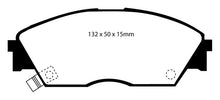 Load image into Gallery viewer, EBC 90-92 Honda Civic CRX 1.6 Si Yellowstuff Front Brake Pads Brake Pads - Performance EBC   
