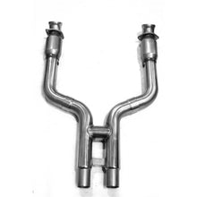 Load image into Gallery viewer, Kooks 11-14 Ford Shelby GT500 5.4L / 5.8L 4V 3in x 2 3/4in OEM GREEN Cat SS H-Pipe Kooks HDR Req H Pipes Kooks Headers
