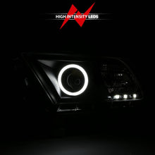 Load image into Gallery viewer, ANZO 2010-2014 Ford Mustang Projector Headlights w/ Halo Black (CCFL) Headlights ANZO
