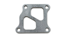 Load image into Gallery viewer, Vibrant Mitsubishi EVO 789 and X Turbo Inlet Flange Mild Steel 1/2in Thick (Drilled Holes) Exhaust Gaskets Vibrant

