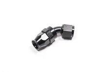 Load image into Gallery viewer, Radium Engineering -8AN 45 Degree PTFE Hose End - Black Fittings Radium Engineering
