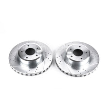 Load image into Gallery viewer, Power Stop 05-06 Pontiac GTO Front Evolution Drilled &amp; Slotted Rotors - Pair Brake Rotors - Slot &amp; Drilled PowerStop
