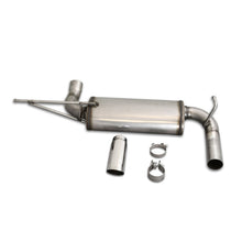 Load image into Gallery viewer, JBA 07-18 Jeep Wrangler JK 3.8L/3.6L 304SS Single Rear Exit Axle Back Exhaust Axle Back JBA
