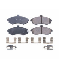 Power Stop 02-05 Hyundai Elantra Front Z17 Evolution Ceramic Brake Pads w/Hardware | 17-941