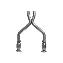 Load image into Gallery viewer, BBK 11-14 Mustang 3.7 V6 Short Mid X Pipe With Catalytic Converters 2-1/2 For BBK Long Tube Headers X Pipes BBK
