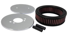 Load image into Gallery viewer, K&amp;N Custom Round Racing Assembly Red 4.5in ID / 5.875in OD / 1.75in Height Air Boxes K&amp;N Engineering   
