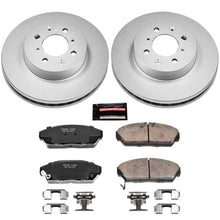 Load image into Gallery viewer, Power Stop 90-93 Acura Integra Front Z17 Evolution Geomet Coated Brake Kit Brake Kits - Performance Blank PowerStop

