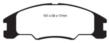 Load image into Gallery viewer, EBC 10-11 Ford Focus 1.6 Greenstuff Front Brake Pads Brake Pads - Performance EBC   
