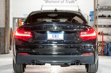Load image into Gallery viewer, AWE Tuning BMW F22 M235i / M240i Touring Edition Axle-Back Exhaust - Chrome Silver Tips (90mm) Axle Back AWE Tuning   
