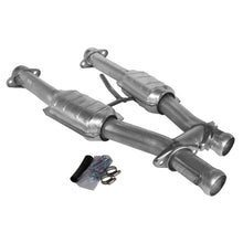 Load image into Gallery viewer, BBK 79-93 Mustang 5.0 Short Mid H Pipe With Catalytic Converters 2-1/2 For BBK Long Tube Headers H Pipes BBK
