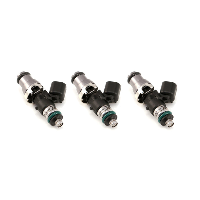 Injector Dynamics 2600-XDS - Ski-Doo E-Tec Snowmobile 09-12 14mm (Grey) Adapter Tops (Set of 3) Fuel Injector Sets - 3Cyl Injector Dynamics   