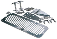 Rampage 1978-1983 Jeep CJ5 Hood Set - Stainless Hood Vents Rampage