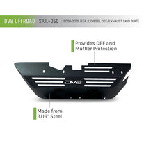Load image into Gallery viewer, DV8 Offroad 20-22 Jeep Wrangler JL (3.0L Diesel) Rear Diff Skid Plate for Dana 44 Skid Plates DV8 Offroad
