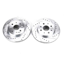 Load image into Gallery viewer, Power Stop 03-05 Kia Rio Front Evolution Drilled &amp; Slotted Rotors - Pair Brake Rotors - Slot &amp; Drilled PowerStop   
